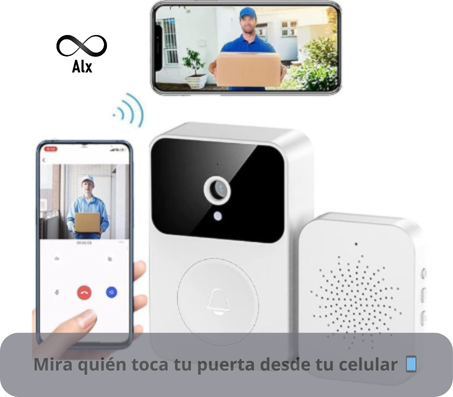 TIMBRE INALAMBRICO CON CAMARA WIFI