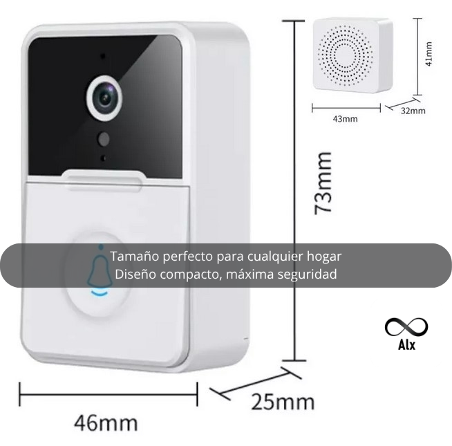 TIMBRE INALAMBRICO CON CAMARA WIFI