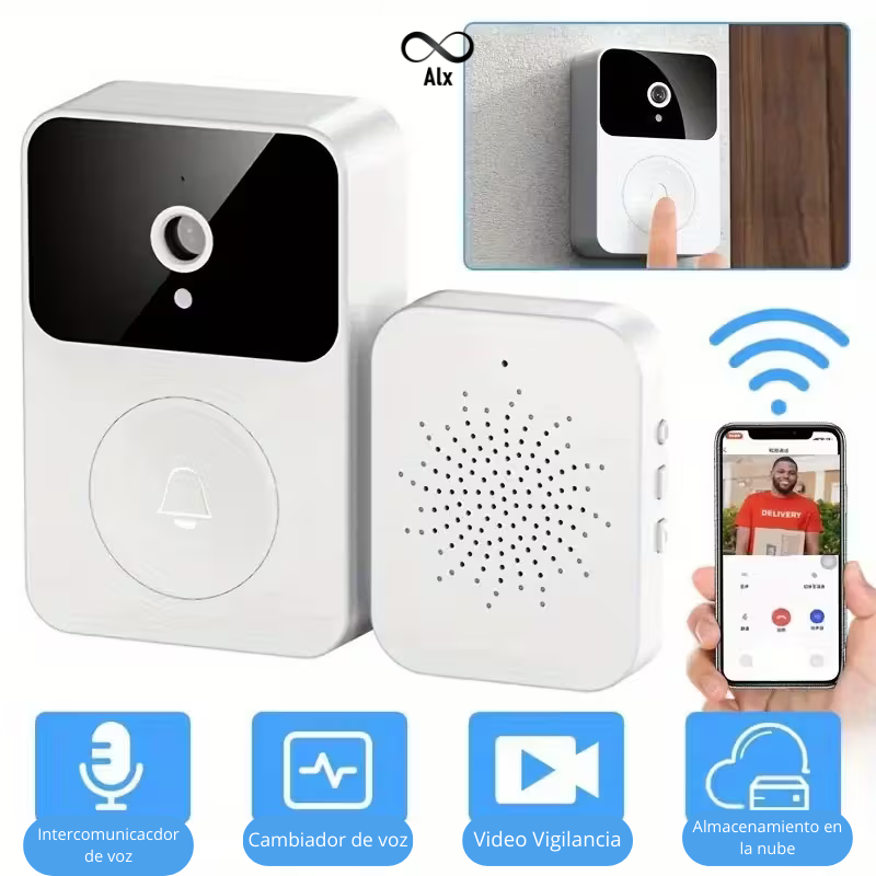 TIMBRE INALAMBRICO CON CAMARA WIFI