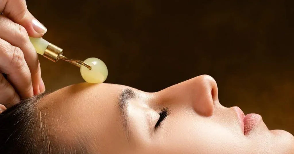Set de Rodillo de Jade y Gua Sha
