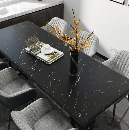 Adhesivo Mármol Negro 60x200cm